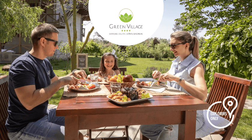 Delicii culinare în Delta Dunării, la Green Village Resort 4*